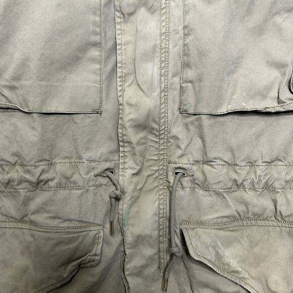 VTG Polo Ralph Lauren Military Army Fatigue Jacket “Khaki" - Picture 11 of 12